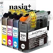 ブラザーLC211-4PK4色セット× 2とLC211BK×1とおまけ9個付き Amazon.co.jp: ブラザー工業 【brother純正】インクカートリッジ